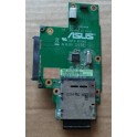 Peças de asus k50 k50ij modulo card reader e sata 