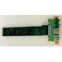 Peças Fujitsu E744 Laptop 14" power button board CP642171-X3 CP642170-Z3