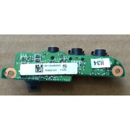 Peças de hp pavillion tx1000 placa fichas audio 