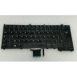 Peças Dell Latitude E7240 FR AZERTY Keyboard 002XWN PK130VM1A13 A1