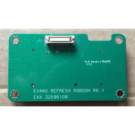 Peças de lg z1 pro placa de expansao evans refresh robson eax 32596108 