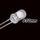 5X led 5mm cristal IR infravermelhos 850nm