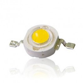 2X led 1w smd branco quente alto brilho
