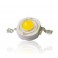 2X led 1w smd branco quente alto brilho