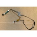 Peças de sony vaio vgn-cr11z vgn-cr series modulo de microfone com cabo 