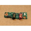 Peças de sony vaio vgn-cr11z vgn-cr series modulo de audio com botao wifi