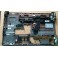 Peças de hp dv8 series bottom case com ficha dc e usb lateral