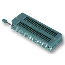 Socket ZIF ZIP DIP IC 40 Pinos