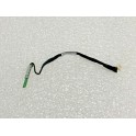 Peças   HP EliteBook 8740W 17" Lcd LVDS cable 6017B0230901 595708-001 WUXGA