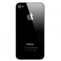 Vidro / capa traseira de Apple Iphone 4S cor preto 