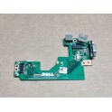  Peças   Dell Latitude E5520 I/O Audio USB Port Board W/ cable 2NHKM 02NHKM