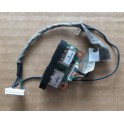 Peças de compaq cq60 modulo usbs com cabo 48.4h50