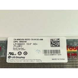 LP156WD1(TL)(B1) Ecra 15.6" WXGA++ 1600x900 HD+ Led 40 Pinos Matte 0802VW