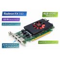 Dell PN 0NJJMW – AMD Radeon RX550 4GB GDDR5 Low Profile Graphics Card  