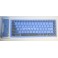 Mini Teclado Silicone Bluetooth Dobrável Waterproof.