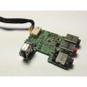 Peças Sony VGN-AR71 PCG-8113M Placa Audio e USB 1P-1072100-8010