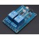 Modulo 2 canais rele optoisolada PIC AVR ARM MCU arduino raspberry 