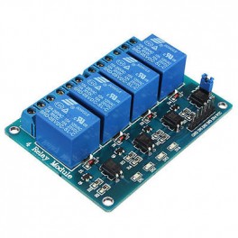 Modulo 2 canais rele optoisolada PIC AVR ARM MCU arduino raspberry 