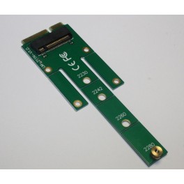 Adaptador Conector NGFF B SSD mSATA para Motherboard Mini PCI-E 