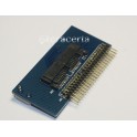 Conversor IDE 44 Pinos para Micro Sata 1.8" 16 Pinos F.