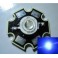 Led 3W ligth blue / Royal Blue  460nm com dissipador