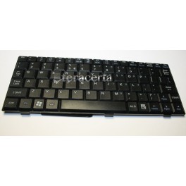 Teclado US Inglês Asus EeePC 700, 900 2G 4G 8G Surf Preto