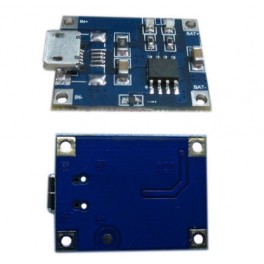 Modulo micro usb 5V femea carregador de bateria litio 1A 