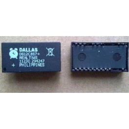 Dallas DS12C887 DS12C887+ Real Time Clock DIP 18 pinos