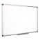 Quadro Branco 90x120cm Porcelana Magnetico Moldura de Aluminio