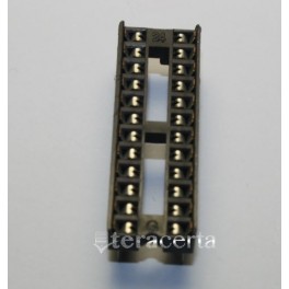 Socket 24 pinos DIP IC