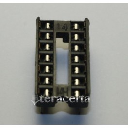 Socket 14 pinos DIP IC