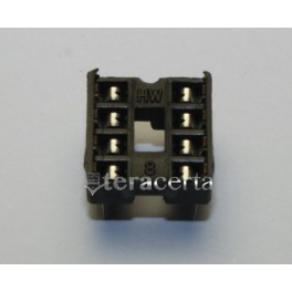 Socket 8 pinos DIP IC