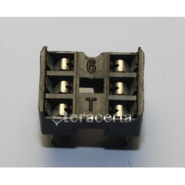 Socket 6 pinos DIP IC