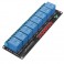 Modulo 8 canais rele PIC AVR ARM MCU
