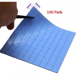 Thermal pad 100x100x0.5mm 1.2w/k  pre- cortado 10x10