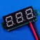 Modulo led verde 0,28" micro voltimetro dc 3,50V a 30V 