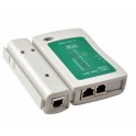 Tester Ficha RJ11 RJ45 Ethernet  
