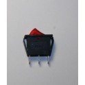 Placa de Botão / Switch On - Off Vermelho AC 15A, 250V / AC 20A, 125V 
