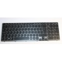 Teclado Sony Vaio SVE SVE1512Y1ESI SVE1513V1ESI Retroiluminado AEHK5T030203A 