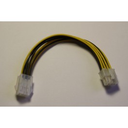 Cabo Corrente Coversor PCI Express 6 para 8 Pinos 