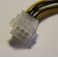 Cabo Corrente Coversor PCI Express 6 para 8 Pinos 