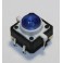 Botao Redondo LED Azul 12x12mm