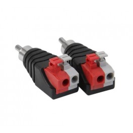 Conector/ Adaptador Speaker para Audio RCA Macho 
