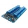 Module 16 canais rele Optoisolada PIC AVR ARM MCU arduino raspberry