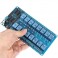 Module 16 canais rele Optoisolada PIC AVR ARM MCU arduino raspberry