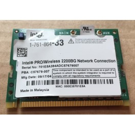 Peças Sony VGN-T1XP PCG-4C1M modulo wifi 2200BG 1-761-8_64-33 